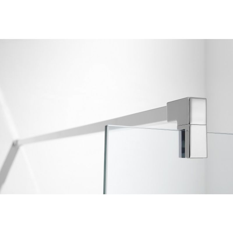 Душевая перегородка Aquatek 140 AQ WIW 14020CH профиль Хром стекло прозрачное