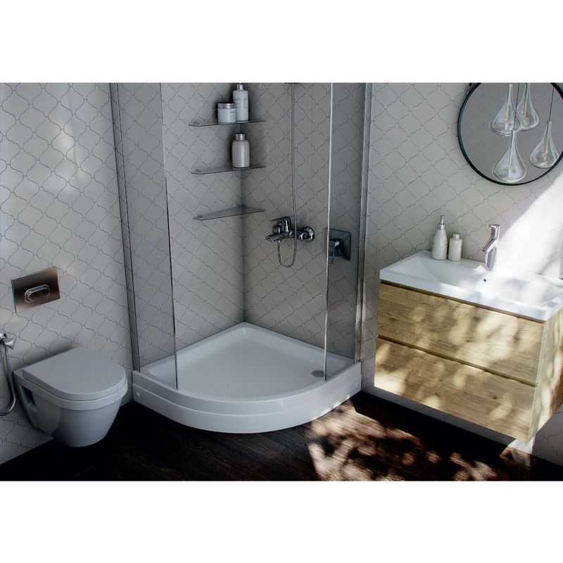 Акриловый поддон для душа Aquatek 80x80 DPA-0000007 Белый