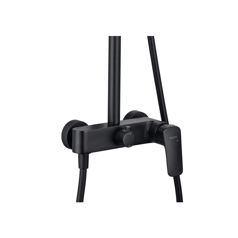 Душевая система Aquatek AQ2060MB Черная матовая