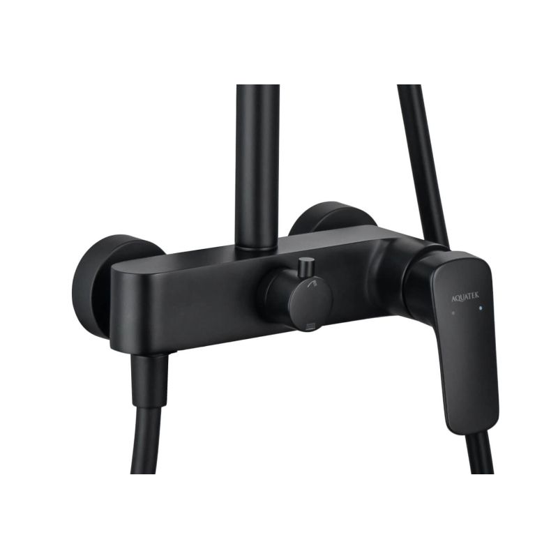 Душевая система Aquatek AQ2060MB Черная матовая