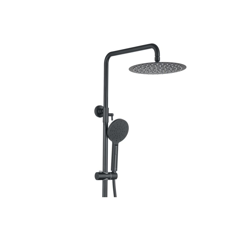 Душевая система Aquatek AQ2040MB Черная матовая