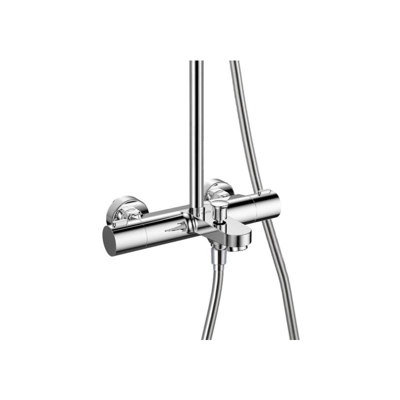 Душевая система Aquatek AQ2043CR с термостатом Хром
