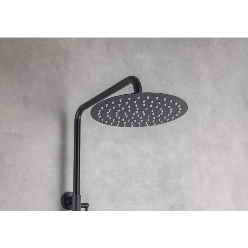 Душевая система Aquatek AQ2046MB Черная матовая