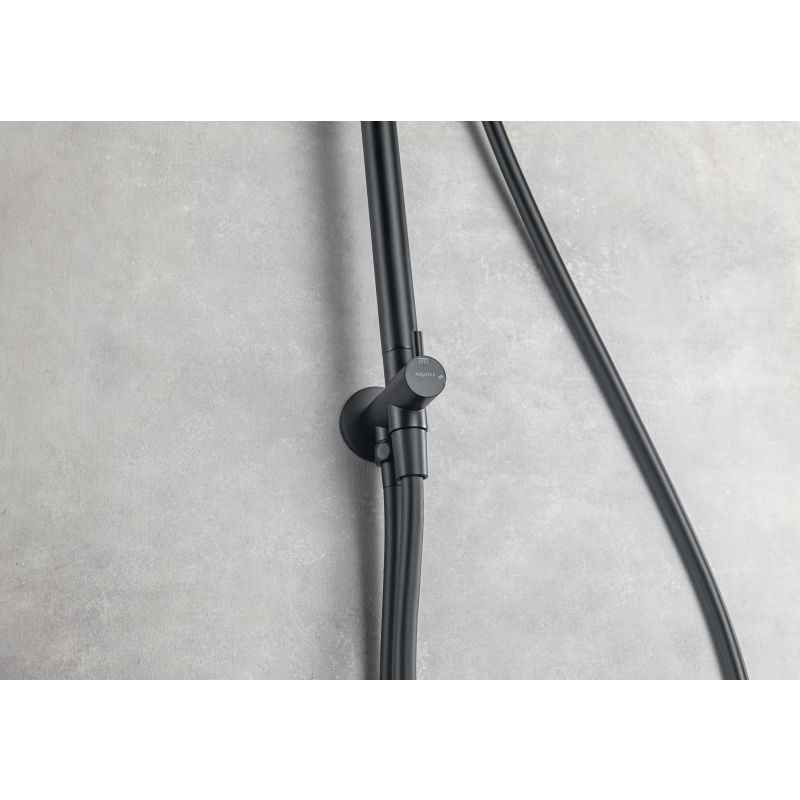 Душевая система Aquatek AQ2046MB Черная матовая