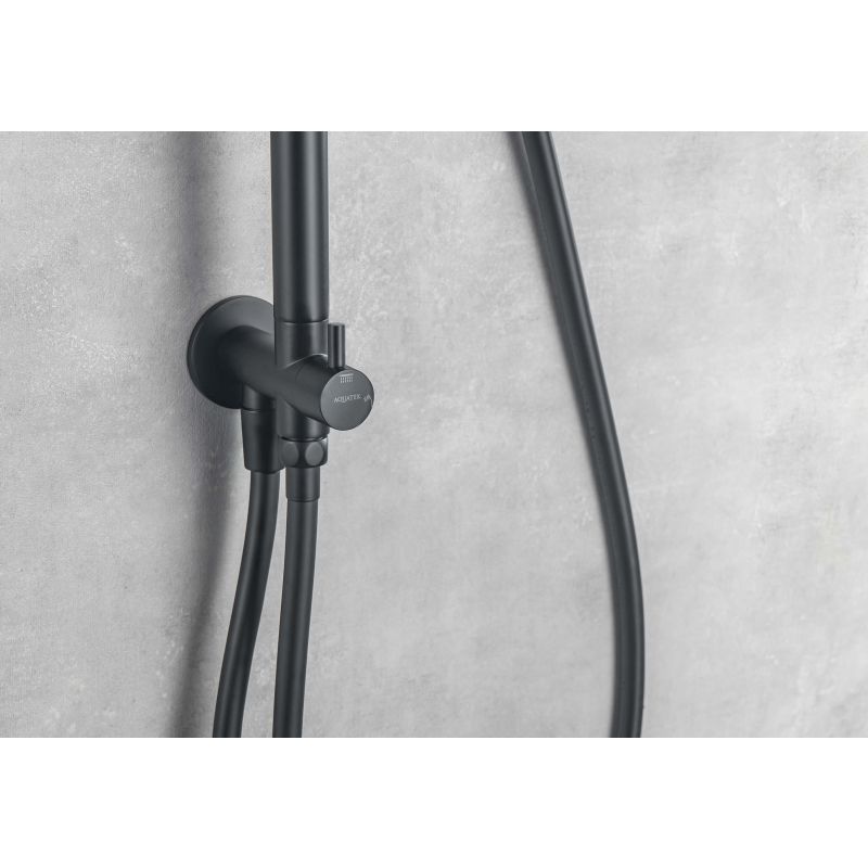 Душевая система Aquatek AQ2046MB Черная матовая