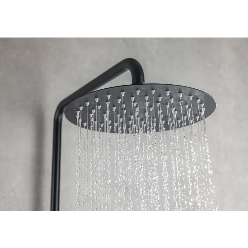 Душевая система Aquatek AQ2046MB Черная матовая