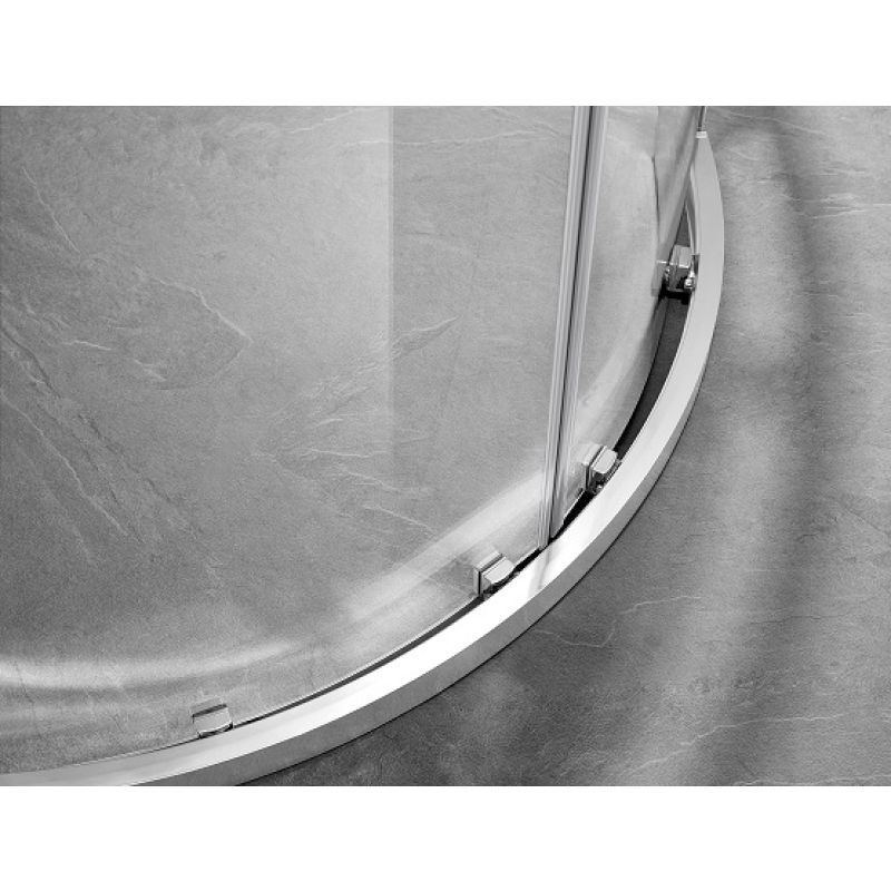 Душевой уголок Aquatek 100х100 AQ ARI RO 10020CH профиль Хром стекло прозрачное