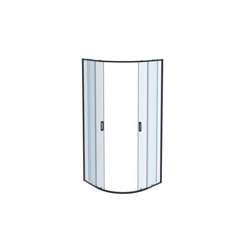 Душевой уголок Aquatek 90х90 AQ ARI RO 09020BL профиль Черный стекло прозрачное