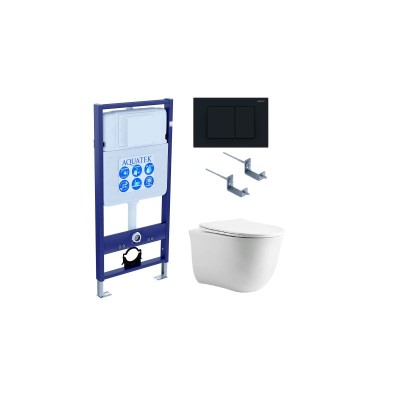 Комплект унитаза с инсталляцией Aquatek Set Aquatek ...