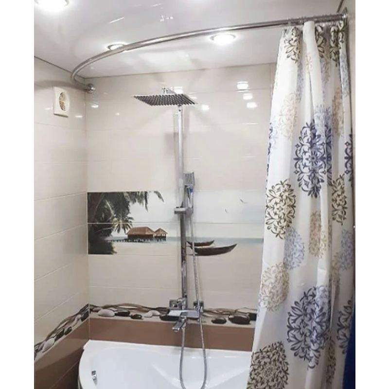 Карниз для ванны Aquatek дуга 1600*900 (для ванны Дива)