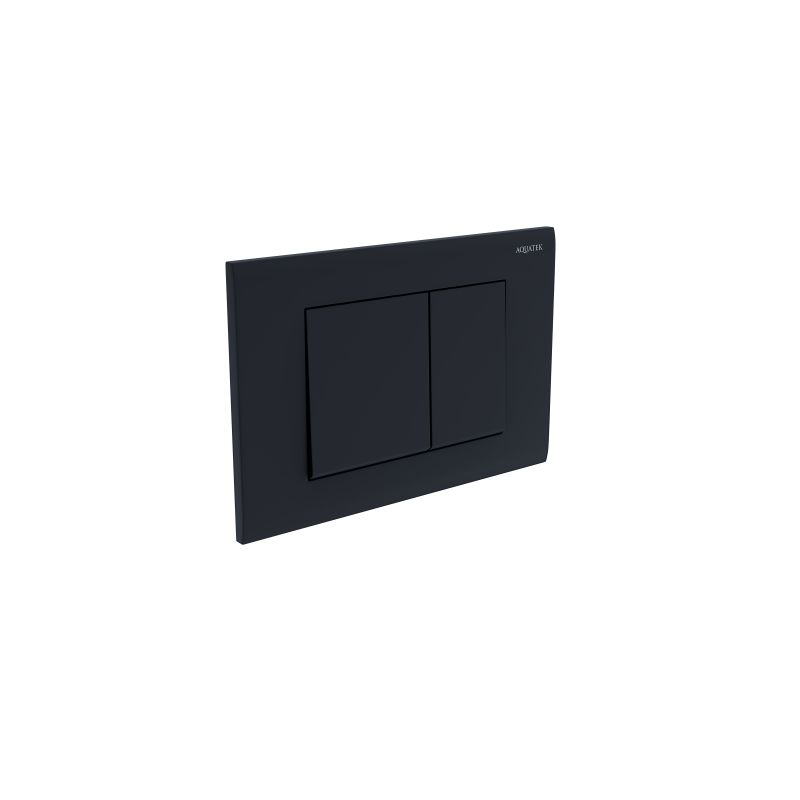 Клавиша смыва Aquatek Черная матовая (клавиши квадрат) KDI-0000012