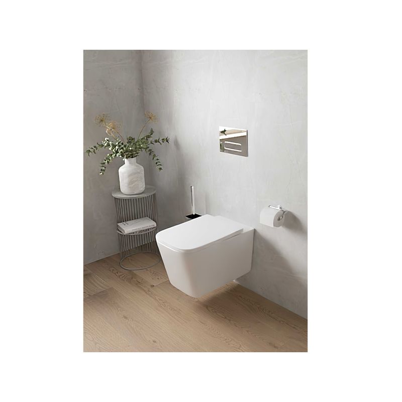 Клавиша смыва Aquatek Хром глянец (клавиши прямоугольные) KDI-0000016