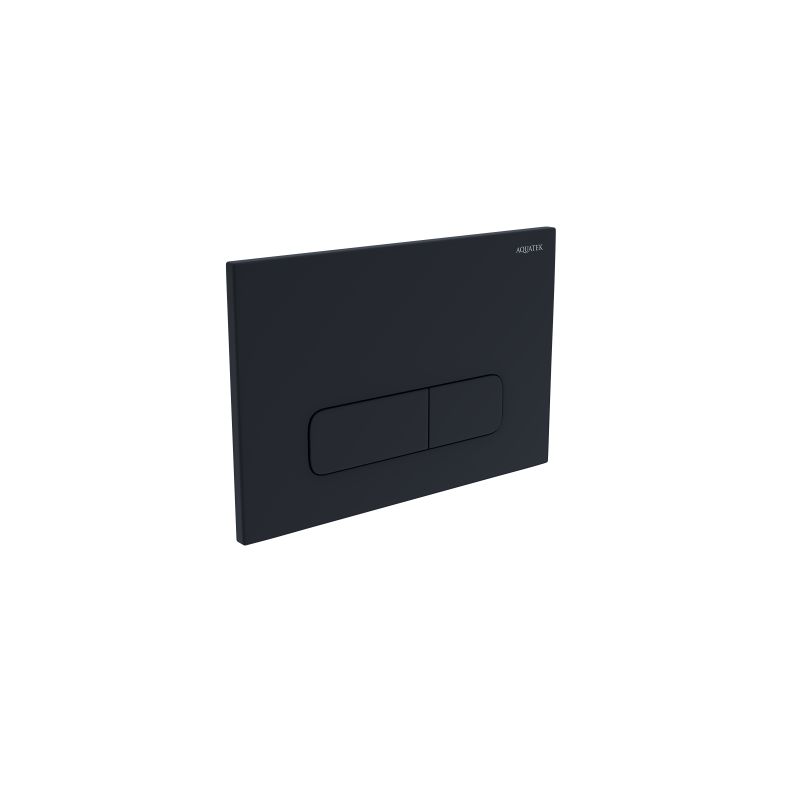 Клавиша смыва Aquatek Черная матовая (клавиши прямоугольные) KDI-0000017