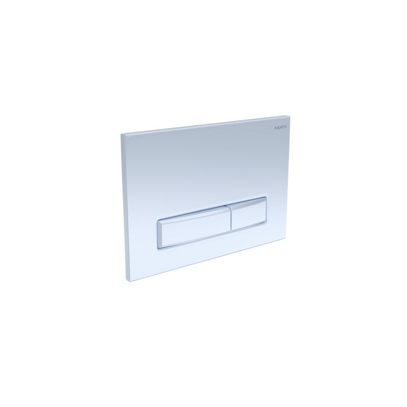 Клавиша смыва Aquatek Slim Белая глянец (клавиши прямоугольные) KDI-0000021
