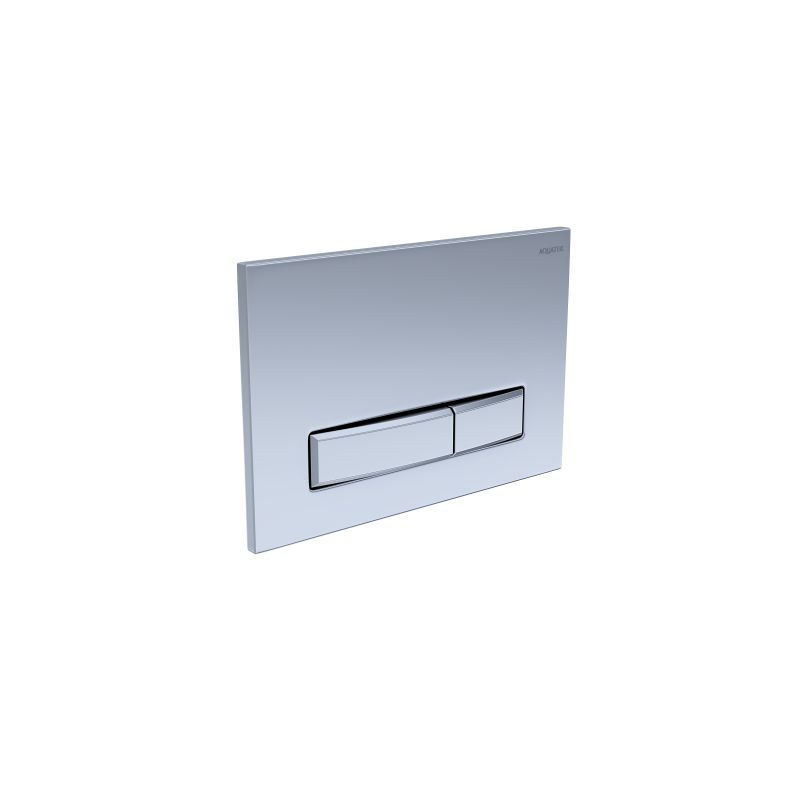 Клавиша смыва Aquatek Slim Никель (клавиши прямоугольные) KDI-0000027