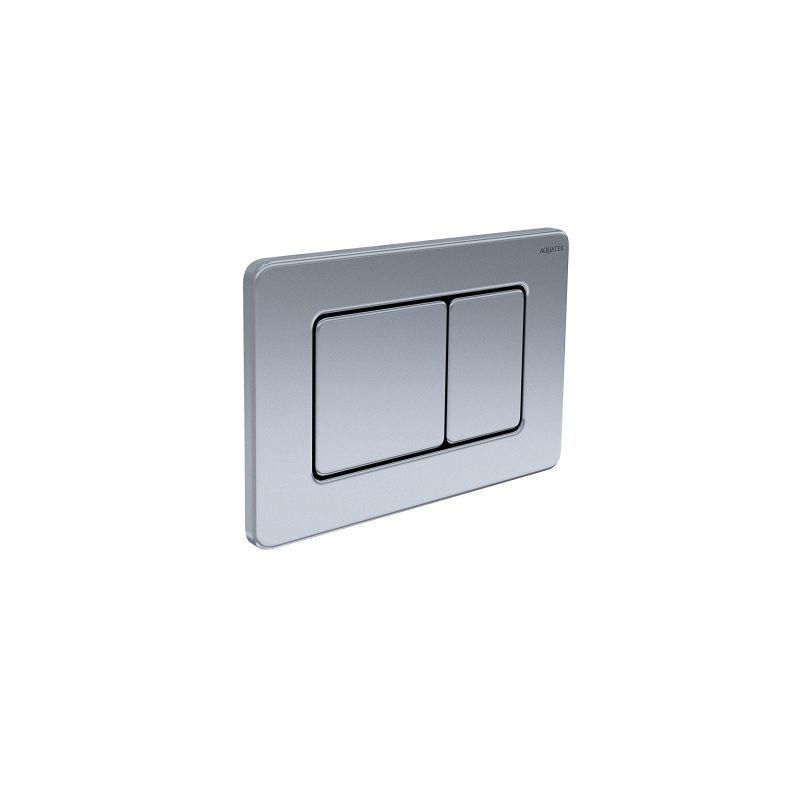 Клавиша смыва Aquatek Нержавеющая сталь (клавиши квадрат) KDI-0000032