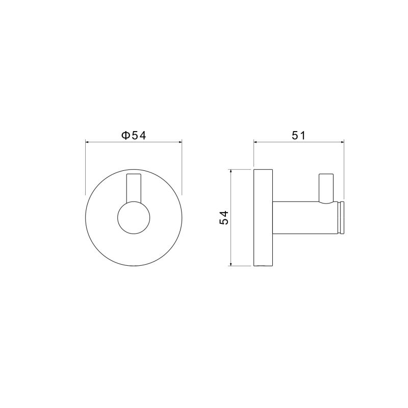 Крючок Aquatek AQ4101CR ЕВРОПА