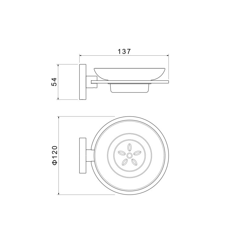 Мыльница Aquatek AQ4203CR ОБЕРОН