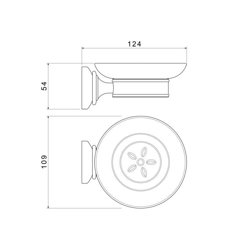 Мыльница Aquatek AQ4503CR КЛАССИК