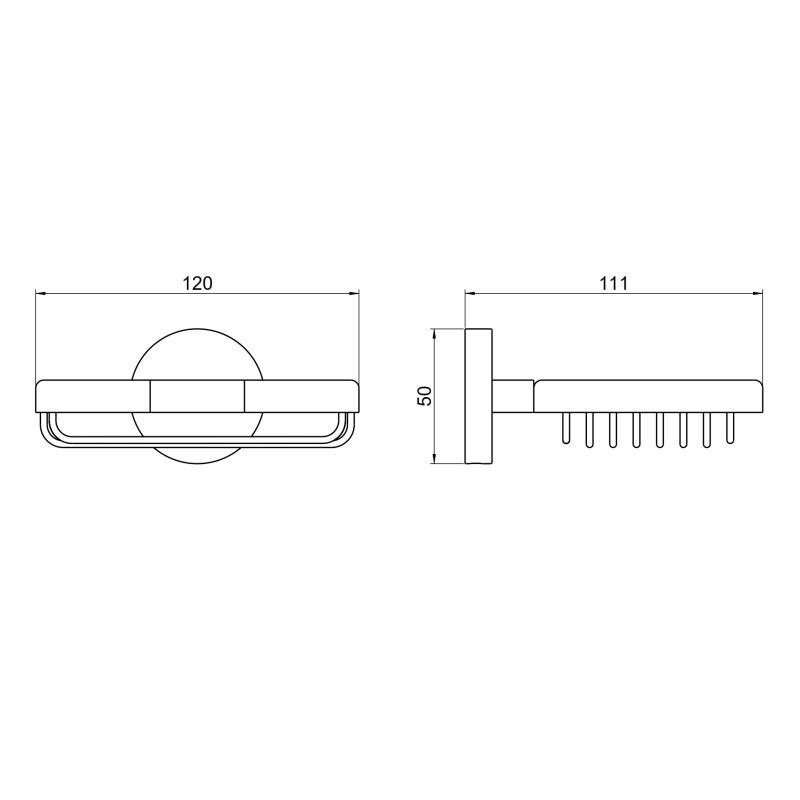 Мыльница решетка Aquatek AQ4633CR БЕТТА