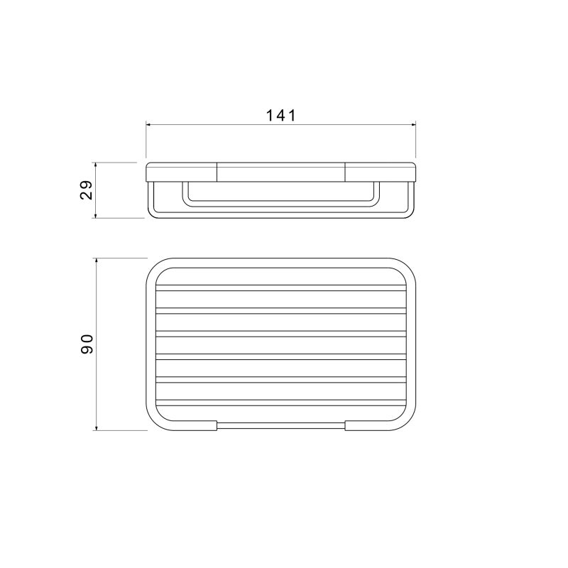 Мыльница решетка Aquatek AQ4946CR 