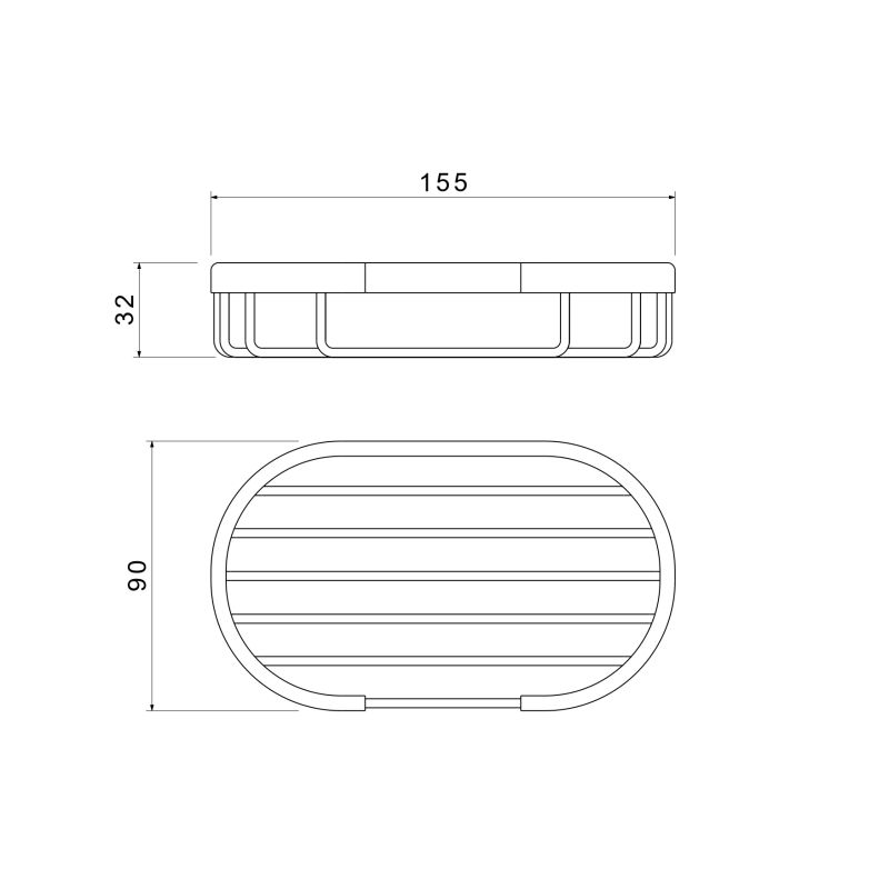 Мыльница решетка Aquatek AQ4956CR 