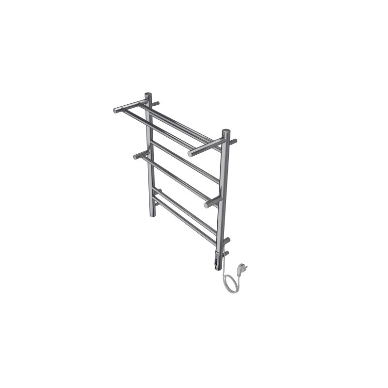 Полотенцесушитель электрический Aquatek  Альфа П7 500х700 мм, с полкой, AQ EL RRP0770CH с терморегулятором и таймером quick touch