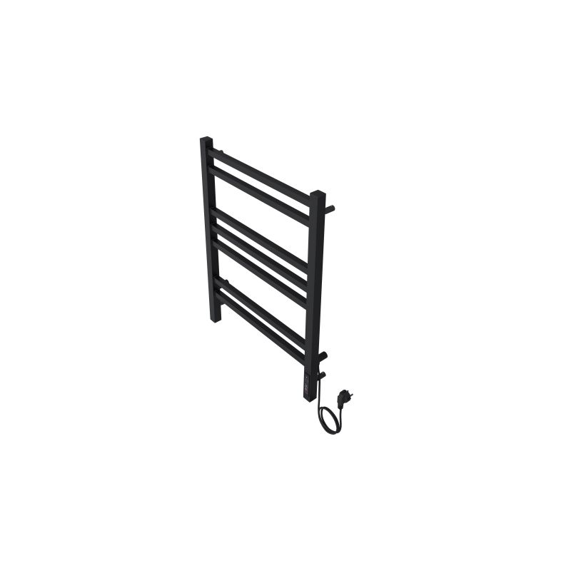 Полотенцесушитель электрический Aquatek  Альтаир П7 500х700 мм ,AQ EL KP0770BL Черный,  с терморегулятором и таймером quick touch