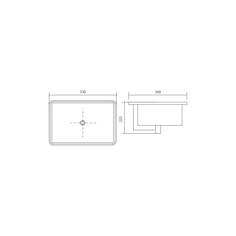 Раковина Aquatek 53 AQ10491-00 Белая
