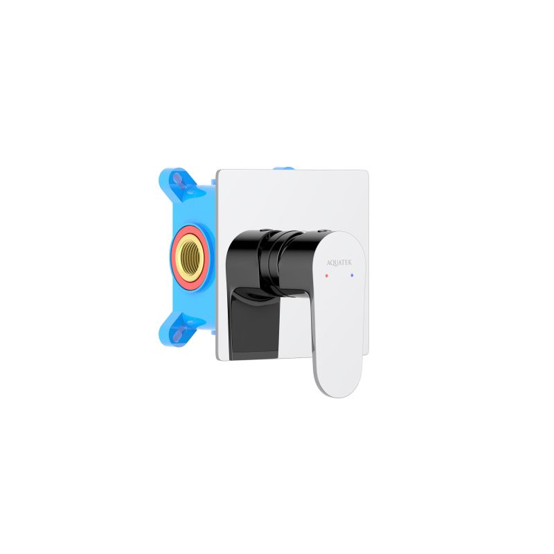 Смеситель для душа (внешняя и скрытая часть) Aquatek AQ1266CR ОБЕРОН