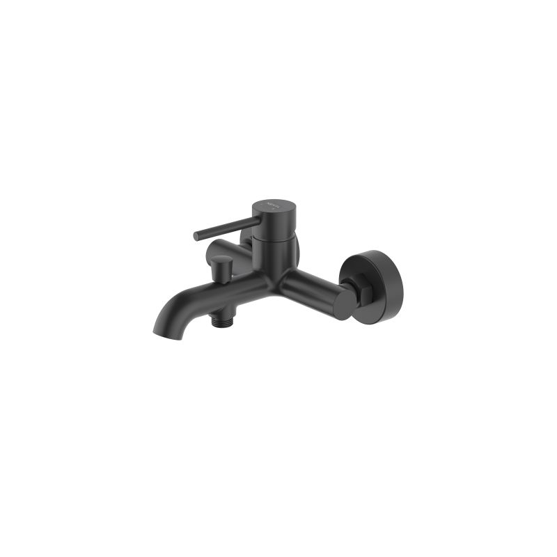 Смеситель для ванны Aquatek, матовый черный AQ1340MB ЕВРОПА