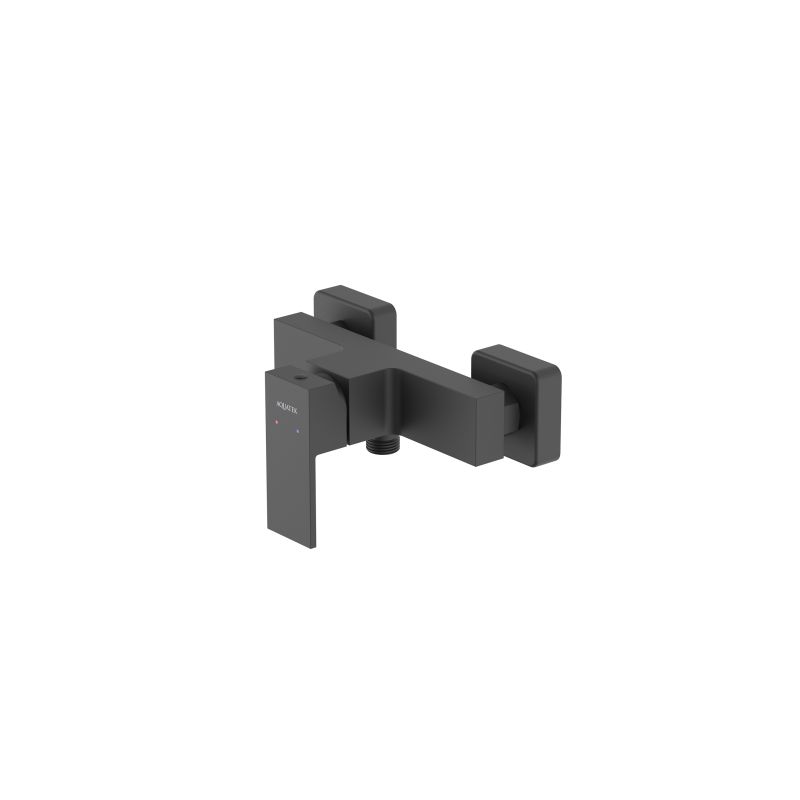 Смеситель для душа Aquatek, матовый черный AQ1660MB ЛИБРА