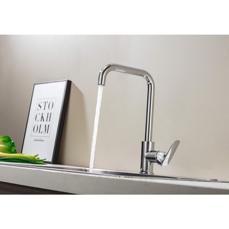 Смеситель для кухни Aquatek Вега AQ1081CR Хром