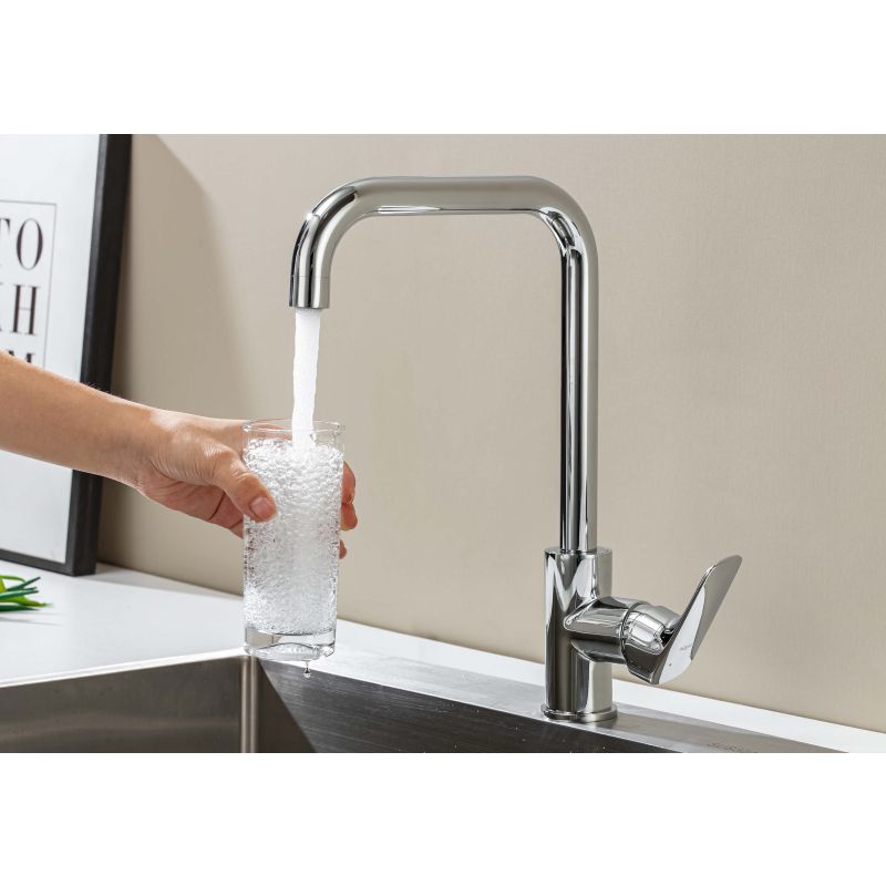 Смеситель для кухни Aquatek Вега AQ1081CR Хром