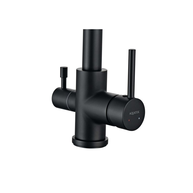 Смеситель для кухни Aquatek Вега AQ1085MB Черный матовый
