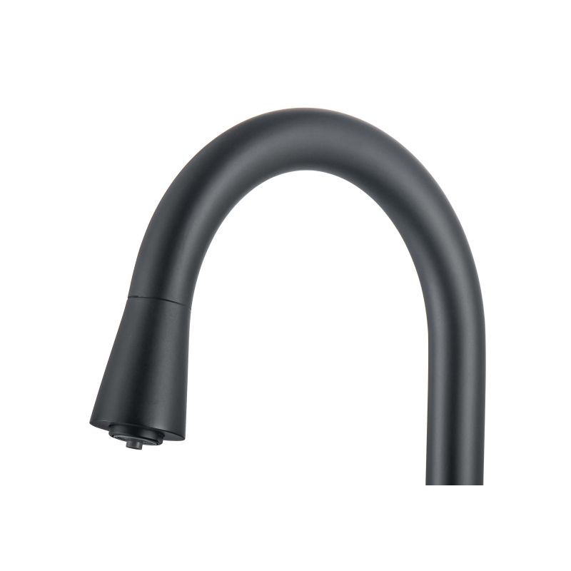 Смеситель для кухни Aquatek Вега AQ1085MB Черный матовый