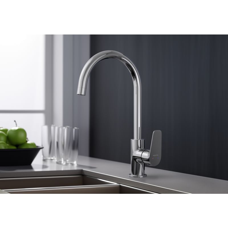 Смеситель для кухни Aquatek Бетта AQ1182CR Хром