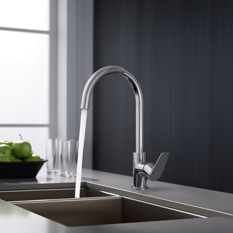 Смеситель для кухни Aquatek Бетта AQ1182CR Хром