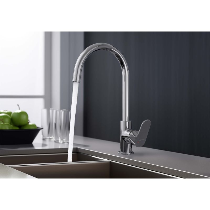 Смеситель для кухни Aquatek Оберно AQ1282CR Хром