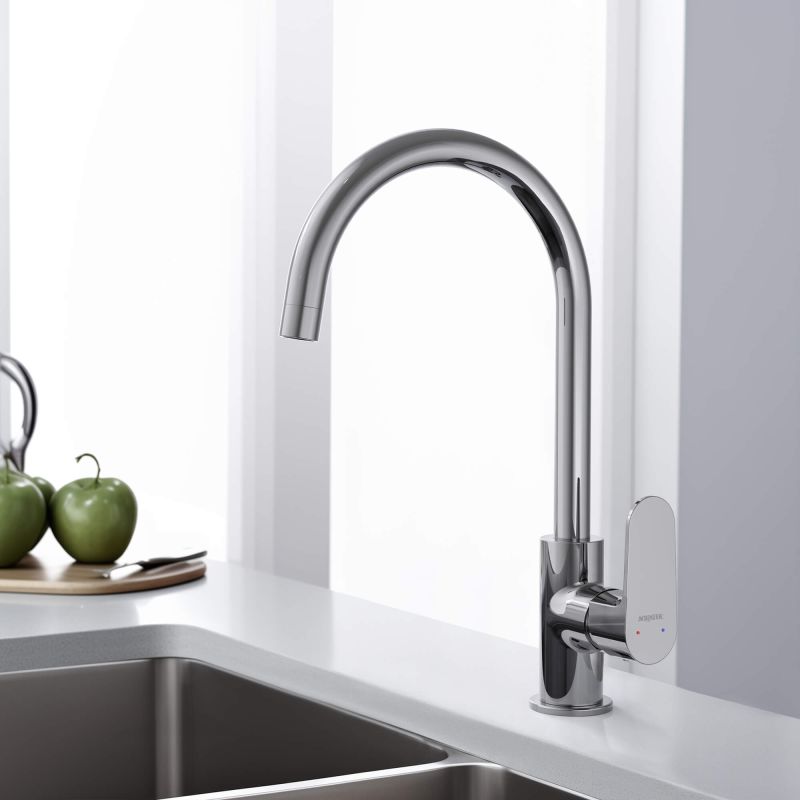 Смеситель для кухни Aquatek Оберно AQ1282CR Хром