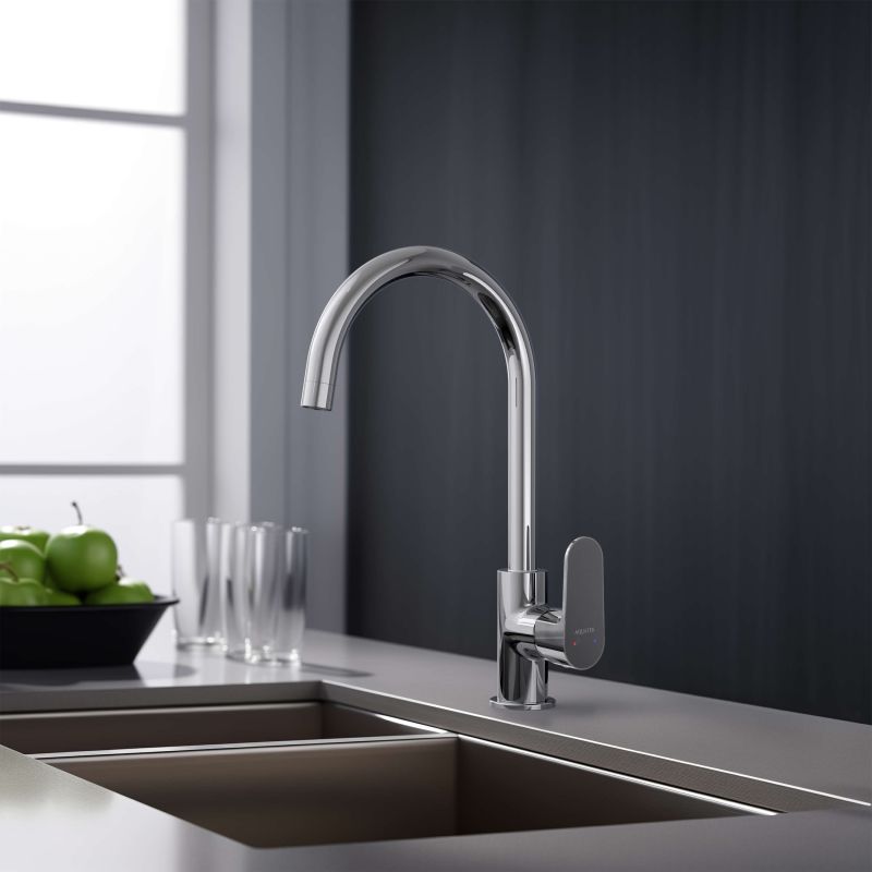 Смеситель для кухни Aquatek Оберно AQ1282CR Хром