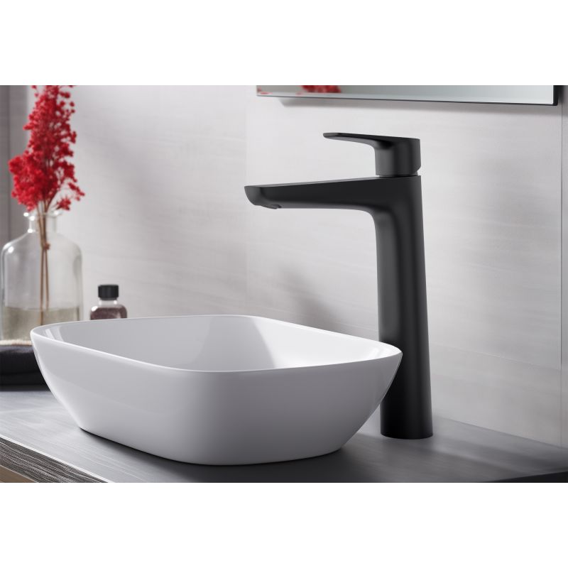 Cмеситель для раковины Aquatek БЕТТА AQ1104MB Черный матовый