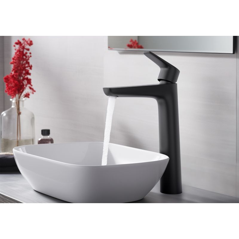 Cмеситель для раковины Aquatek БЕТТА AQ1104MB Черный матовый