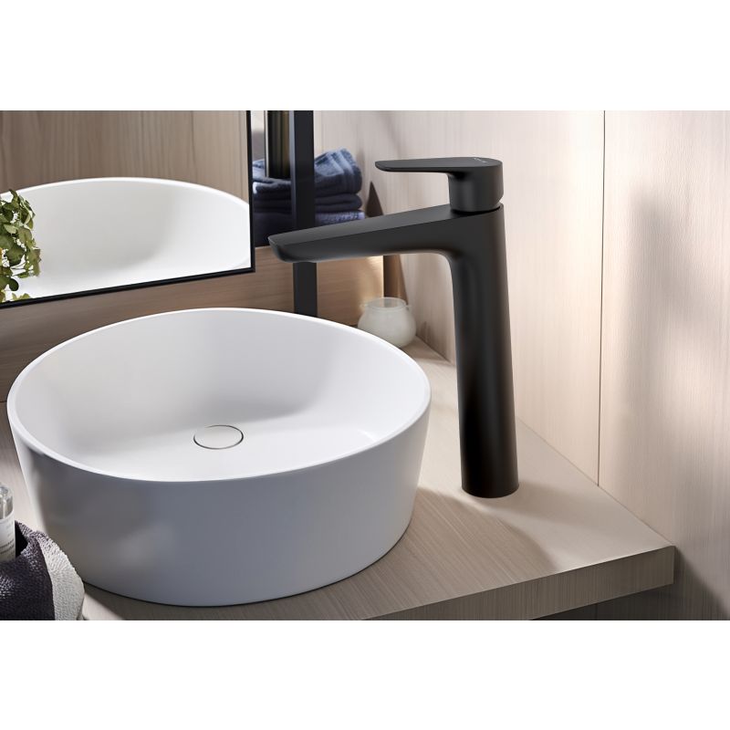 Cмеситель для раковины Aquatek БЕТТА AQ1104MB Черный матовый