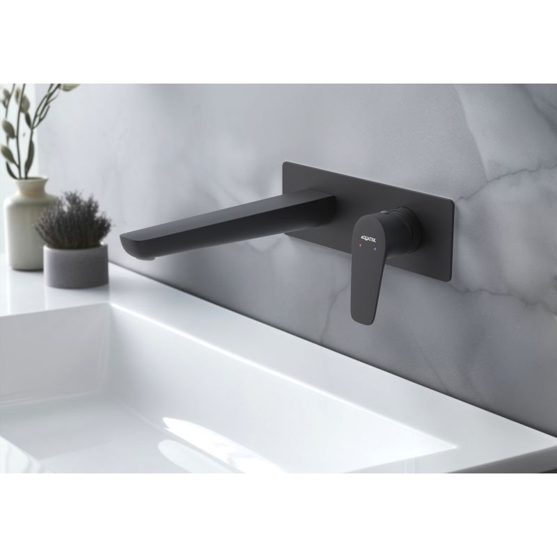 Cмеситель для раковины Aquatek БЕТТА AQ1113MB Черный матовый