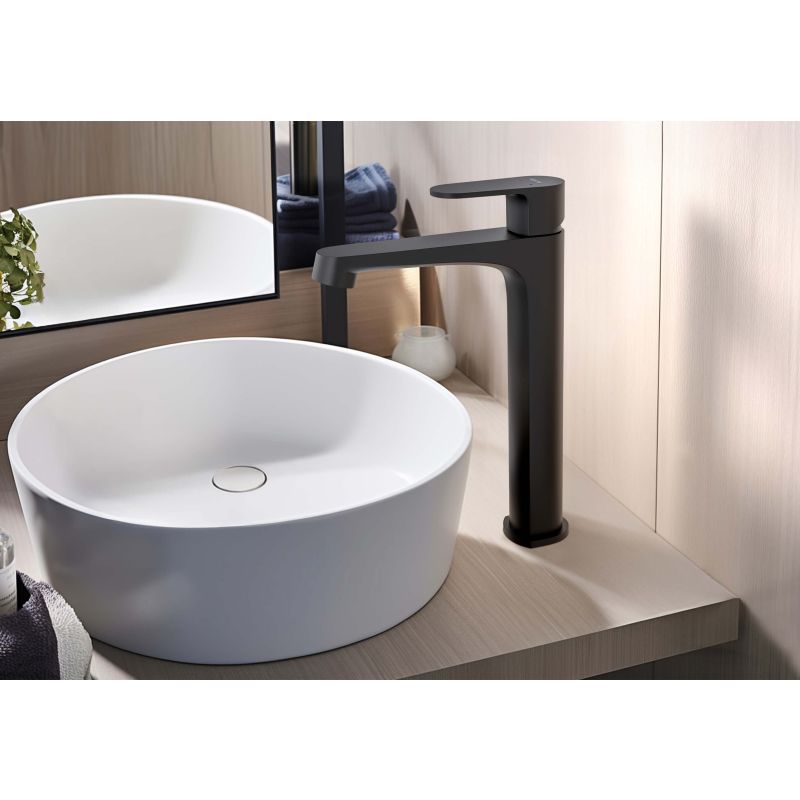 Cмеситель для раковины Aquatek ОБЕРОН AQ1204MB Черный матовый