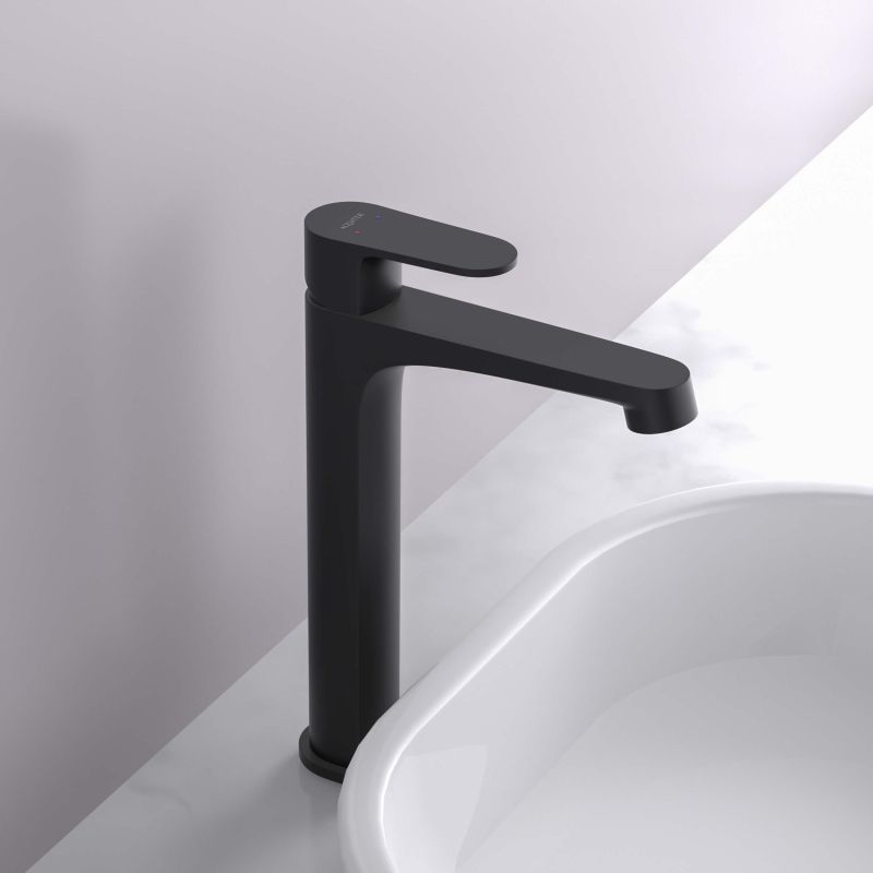 Cмеситель для раковины Aquatek ОБЕРОН AQ1204MB Черный матовый