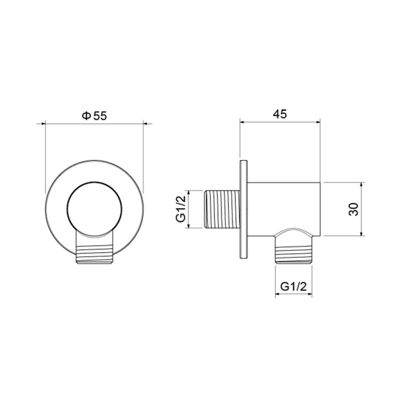 Шланговое подсоединение Aquatek AQ2456CR 