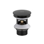 Донный клапан Aquatek AQ6002MB click-clack Черный ма...