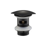 Донный клапан Aquatek AQ6004MB click-clack Черный ма...